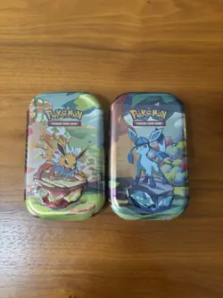 1x Pokemon TCG Prismatic Evolutions Mini Tin- New & Sealed - Image 1