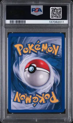 2000 POKEMON ROCKET #46 DARK WARTORTLE PSA 8 - Image 2