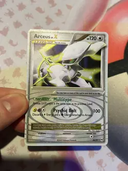 Pokemon TCG Arceus LV.X Rare Holo 94/99 Arceus Level Up 2009 - Image 1