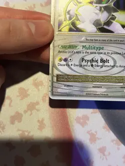 Pokemon TCG Arceus LV.X Rare Holo 94/99 Arceus Level Up 2009 - Image 3