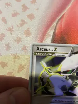 Pokemon TCG Arceus LV.X Rare Holo 94/99 Arceus Level Up 2009 - Image 4