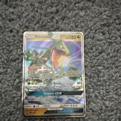Pokemon Rayquaza GX Holo Celestial Storm Ultra Rare 109/168 HP 180 English - Image 1