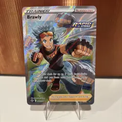 Pokemon TCG - Brawly - 188/198 - Full Art - Chilling Reign - NM/M - Image 1