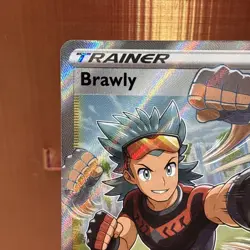 Pokemon TCG - Brawly - 188/198 - Full Art - Chilling Reign - NM/M - Image 2