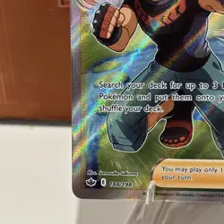 Pokemon TCG - Brawly - 188/198 - Full Art - Chilling Reign - NM/M - Image 5