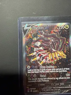 Pokemon Giratina V Full Art Ultra Rare Holo 186/196 Lost Origin (read notes) - Image 2