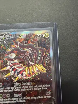 Pokemon Giratina V Full Art Ultra Rare Holo 186/196 Lost Origin (read notes) - Image 3