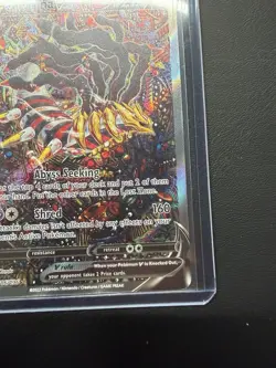 Pokemon Giratina V Full Art Ultra Rare Holo 186/196 Lost Origin (read notes) - Image 4
