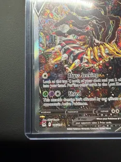 Pokemon Giratina V Full Art Ultra Rare Holo 186/196 Lost Origin (read notes) - Image 5