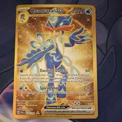 The Pokemon Company Quaquaval ex 273/193 Paldea Evolved Hyper Rare Holo English - Image 1