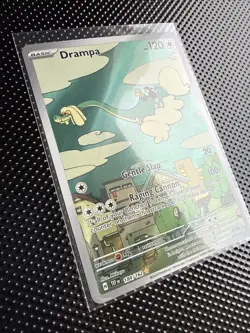 Pokemon Drampa 184/162 SV05: Temporal Forces Holo Illustration Rare 120 HP - Image 2
