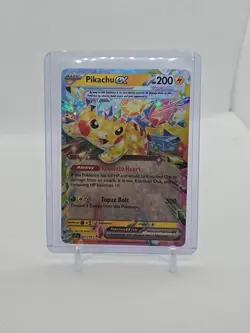Pikachu ex | Pokemon TCG | Sv08: Surging Sparks 57/191 | NM Condition - Image 1