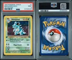 1999 Pokemon Jungle 1st Edition Nidoqueen Holo #7 PSA 9 MINT - Image 3