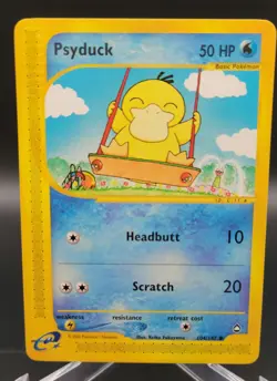 Psyduck Pokemon Aquapolis 104/147 NM - Image 1