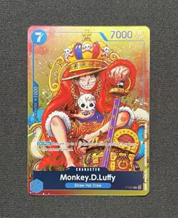 Monkey.D.Luffy P-043 One Piece Promotion Cards Foil - Image 1