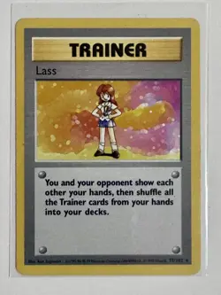 NM (shadowless) Lass 75/102 black star RARE unlimited Edition Base Set - Image 2
