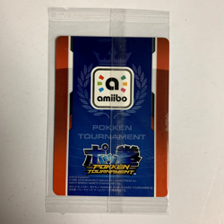 Pokken Dark Mewtwo Sealed Pokemon Japanese 2016 Amiibo Card Nintendo - Image 2