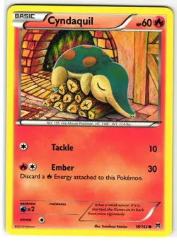 CYNDAQUIL 18/162 BREAKTHROUGH ENGLISH POKEMON TCG - Image 1