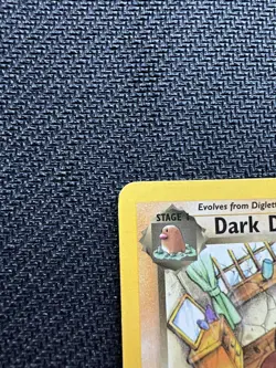 Pokemon TCG: 2000 Dark Dugtrio 23/82 Team Rocket Non-Holo Rare MP - Image 2