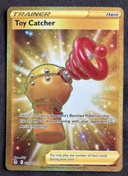 Pokemon TCG Toy Catcher 233/203 Evolving Skies Secret Rare Holo NM - Image 1