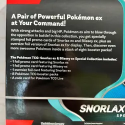 Pokemon TCG: Snorlax ex & Blissey ex Special Collection Sealed – 8 Packs + Promo - Image 5