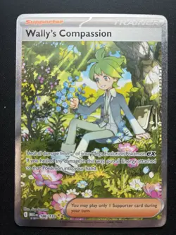 Pokemon: Wally's Compassion Special Illustration Rare 186/132 Mega Evolution - Image 1