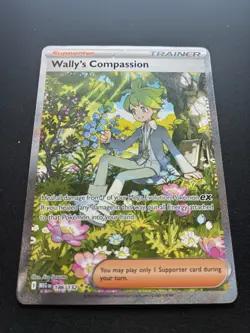 Pokemon: Wally's Compassion Special Illustration Rare 186/132 Mega Evolution - Image 2