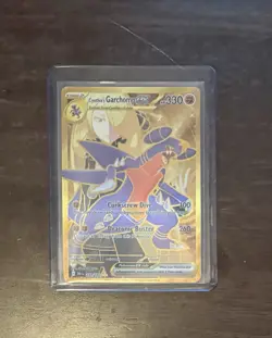 Pokemon Destined Rivals Cynthia's Garchomp Hyper Rare EX 241/182 - Image 1