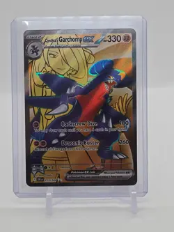 Cynthia's Garchomp ex 215/182 Ultra Rare Holo NM Pokemon Sv10: Destined Rivals - Image 1