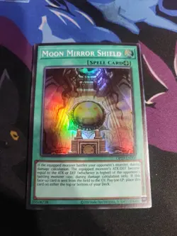 Yugioh Super Rare Moon Mirror Shield OTS Tournament Pack 29 OP29-en008 NM - Image 1