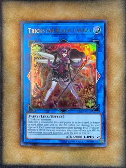 Yugioh Trickstar Black Catbat CIBR-EN044 Ultra Rare NM - Image 1
