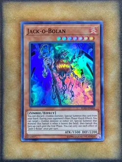 Yugioh Jack-o-Bolan IGAS-EN026 Super Rare NM - Image 1