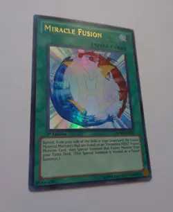 Miracle Fusion RYMP-EN021 (Ultra Rare, 1st Edition, Near Mint / NM) Yugioh - Image 1