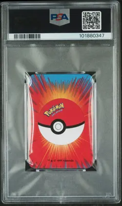 1999 BICYCLE POKEMON MINI PLAYING CARDS BLUE DECK FLAREON PSA 10 - Image 2