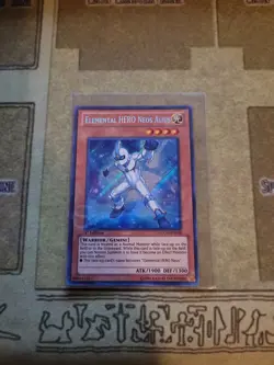 YUGIOH ELEMENTAL HERO NEOS ALIUS LCGX-EN028 SECRET 1ST ED VLP - Image 1