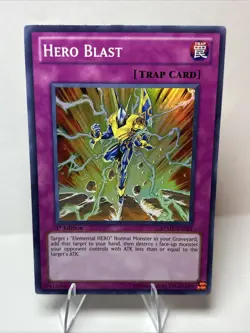 Yu-Gi-Oh! Hero Blast RYMP-EN032 Super Rare 1st Edition Near Mint - Image 1
