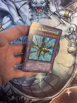 (WNU) Yugioh DOUBLE MISPRINT GOLD REVERSE Gaia The Dragon Champion LOB-125 HP - Image 5