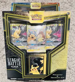 Pokemon TCG League Battle Deck x2 Pikachu & Zekrom GX + Reshiram & Charizard Gx - Image 2