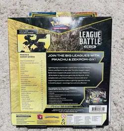 Pokemon TCG League Battle Deck x2 Pikachu & Zekrom GX + Reshiram & Charizard Gx - Image 3