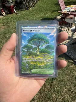 Pokemon Forest Of Vitality 109/088 NM Full Art Ultra Ball Perfect Order English - Image 2
