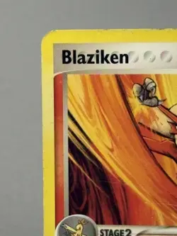 Blaziken 1/106 2005 EX Emerald Pokemon Card TCG Nintendo Non Holo Rare - Lp - Image 2