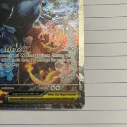 Ultra Rare Mega Charizard X EX 125/094 Pokemon Card Phantasmal Flames - Image 5
