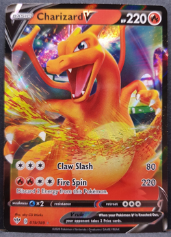 Charizard V 019/189 Darkness Ablaze Pokemon Pokemon Card English Near Mint - Image 1