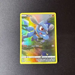 NM! Riolu GG26/GG70 Crown Zenith Galarian Gallery Pokemon Card! - Image 1