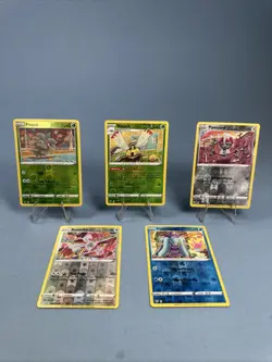 Tomokazu Komiya Pokemon Card Lot Reverse Holos x5 - NM Illustration Bundle - Image 1