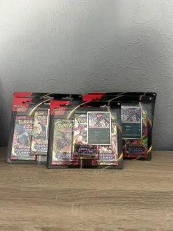 Pokemon Cards TCG Phantasmal Flames Triple Blister Pack x5 – Sneasel - Image 1