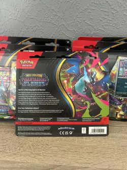 Pokemon Cards TCG Phantasmal Flames Triple Blister Pack x5 – Sneasel - Image 2