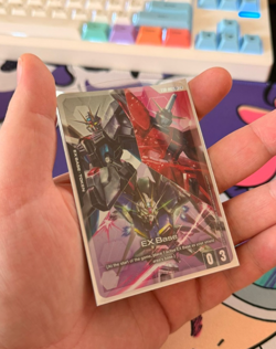 Gundam Card Game: ST09 EX Base Rare Full-art Foil (EXB-002 C+) - Image 2