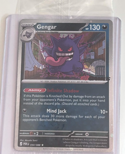 Gengar #050/088 EB Games Promo English SEALED Pokemon TCG Promo Card - Image 2