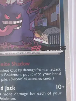 Gengar #050/088 EB Games Promo English SEALED Pokemon TCG Promo Card - Image 3